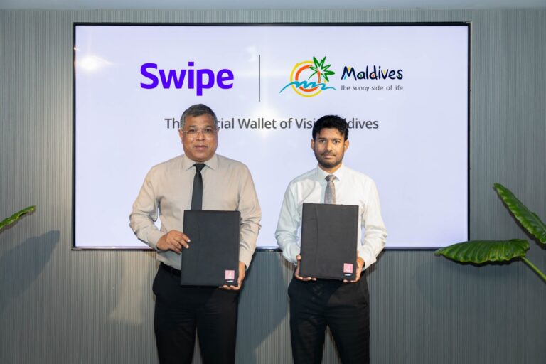 ވިޒިޓް މޯލްޑިވްސްގެ ރަސްމީ ވޮލެޓްގެ ގޮތުގައި ސްވައިޕް ހަމަޖައްސައިފި