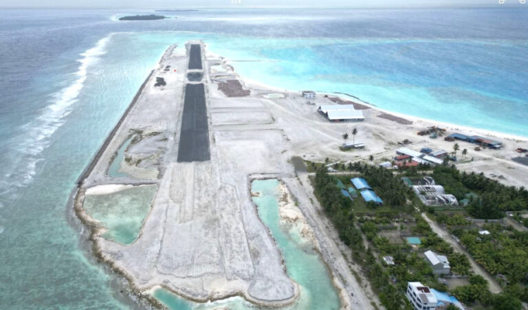 މަގޫދޫ އެއާޕޯޓްގެ ޓާމިނަލްގެ އެތެރޭގެ މަސައްކަތްތައް ފަށައިފި