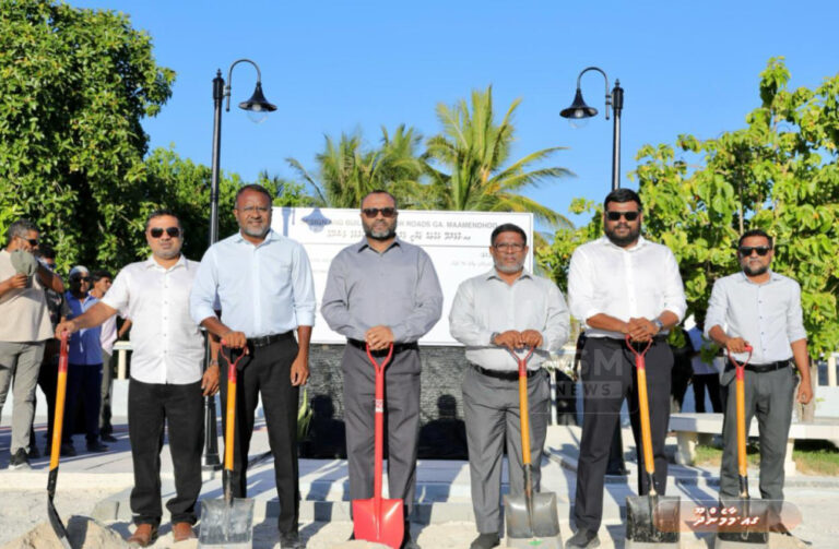 މާމެންދޫ މަގުތައް ތަރައްޤީކުރުމުގެ މަސައްކަތް ފަށައިފި
