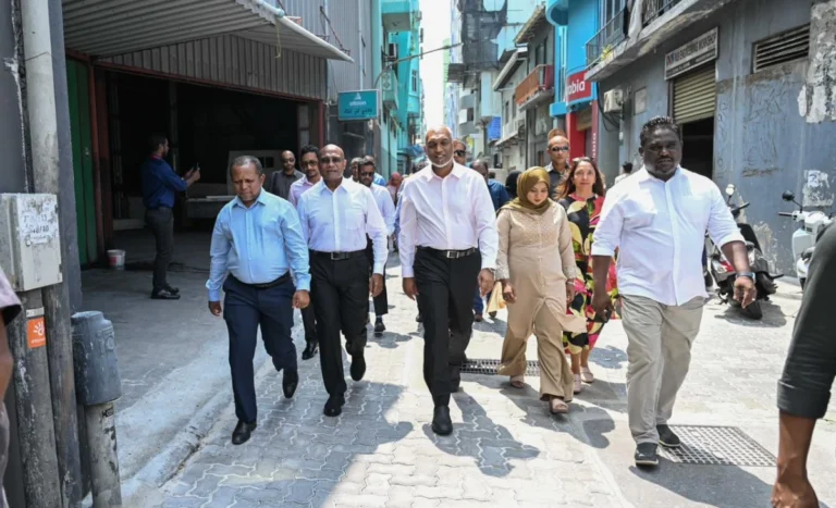 ދޮރުން ދޮރަށް ހަރަކާތުގެ ދެވަނަ ބުރުގައި މިއަދު މާފަންނު ހުޅަނގަށް ރައީސް ވަޑައިގެންފި