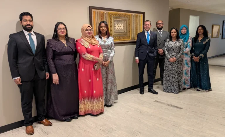 އދ ގެ މައި މަރުކަޒުގައި ދިވެހިރާއްޖޭގެ ތުނޑު ކުނަލެއް ބަހައްޓައިފި