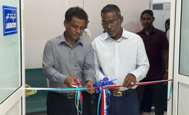 ވަށަފަރުގައިވެސް ލެބޯޓަރީގެ ޚިދުމަތް ފަށައިފި