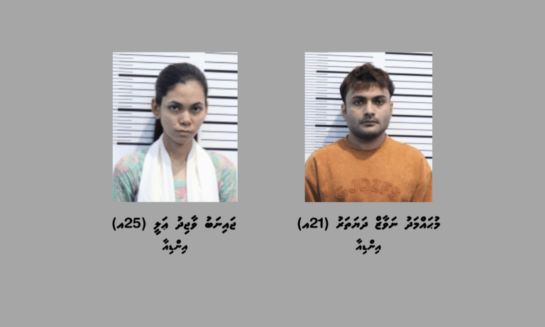 ރާއްޖެއަށް ކިލޯއަކަށްވުރެ ގިނަ މަސްތުވާތަކެތި އެތެރެކުރި ދެ މީހަކު ހައްޔަރުކޮށްފި