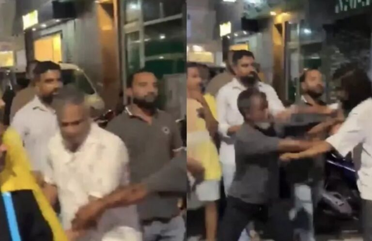 އެމްޑީޕީގެ މުޒާހަރާގެ ތެރެއިން މޭޔަރު އާޒިމަށް ހަމަލާދީފި