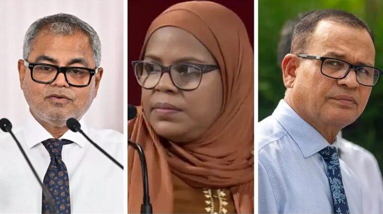 ތިން ބޭފުޅަކު އެމްބެސެޑާ އެޓް ލާޖްގެ މަގާމަށް އައްޔަންކުރައްވައިފި