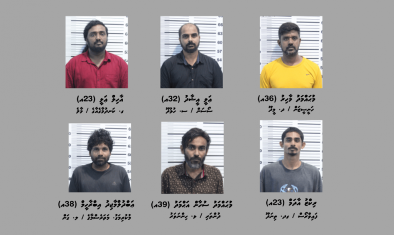 މާލޭގެ ދެ ތަނެއް ބަލައިފާސްކޮށް، ގިނަ އަދަދެއްގެ މަސްތުވާތަކެއްޗާއެކު 6 މީހަކު ހައްޔަރުކޮށްފި