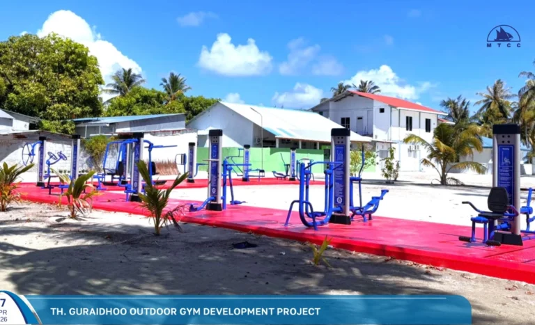 ގުރައިދޫ އައުޓްޑޯ ޖިމްގެ މަސައްކަތް ނިންމާލައިފި