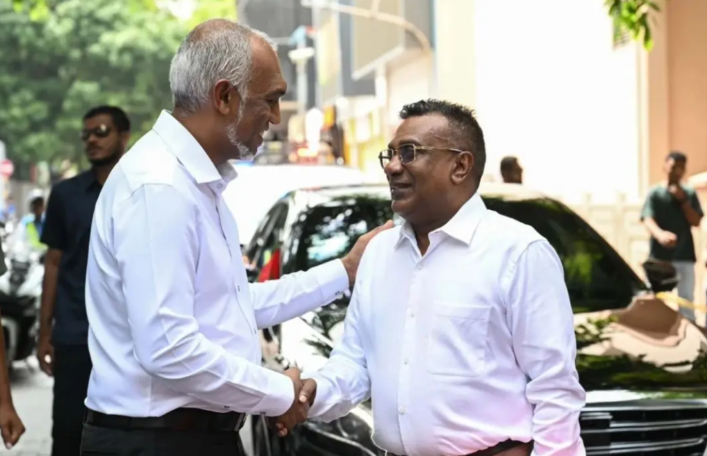 ޖާބިރު ޕީއެންސީއާ ގުޅިވަޑައިގެންފި