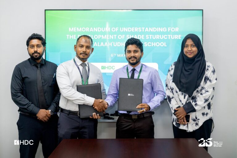 އެޗްޑީސީއާއި އެމްއައިބީ ގުޅިގެން ސަލާހުއްދީން ސްކޫލުގައި ޝޭޑް ސްޓްރަކްޗާއެއް ގާއިމުކޮށްދެނީ