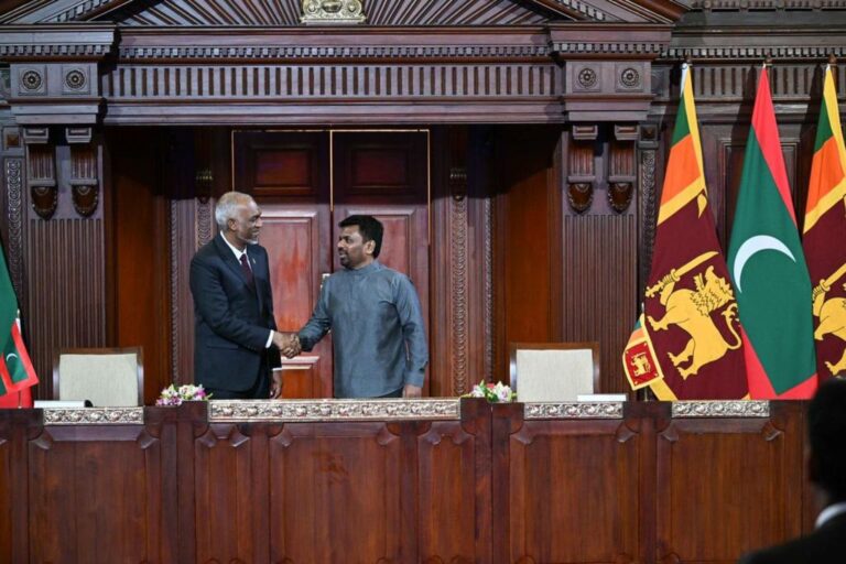 ސްރީލަންކާއާއި އެކު ކުރެވުނު މަޝްވަރާ މިއީ ކުރިމަގަށް އަމާޒުކޮށްގެން ފެށުނު އާ ބައިވެރިވުމެއް: ރައީސް