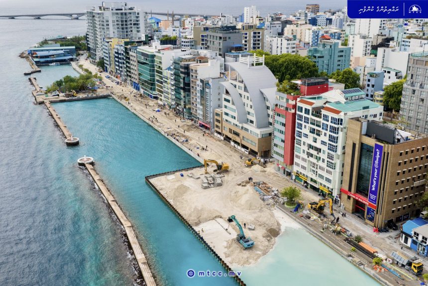 ބޮޑުތަކުރުފާނު މަގު ތަރައްޤީކުރުމުގެ މަޝްރޫޢުގެ ދަށުން 588 ސައިކަލަށް ޚާއްޞަ ޕާކިންގ ޒޯނެއް ތަރައްޤީކުރަނީ