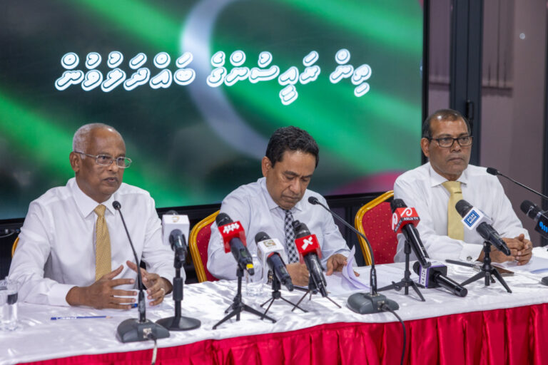 3 ރައީސުން ފެއްޓެވި ހަރަކާތަށް އެމްޑީޕީގެ ގައުމީ މަޖިލިހުން ރުހުން ދީފި
