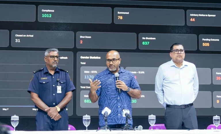 ބަރާބަރަށް ފީ ދައްކާ، ބިދޭސީން ގެންނަ ކުންފުނިތަކުގެ ވައިޓް ލިސްޓު އެކުލަވައިލަނީ