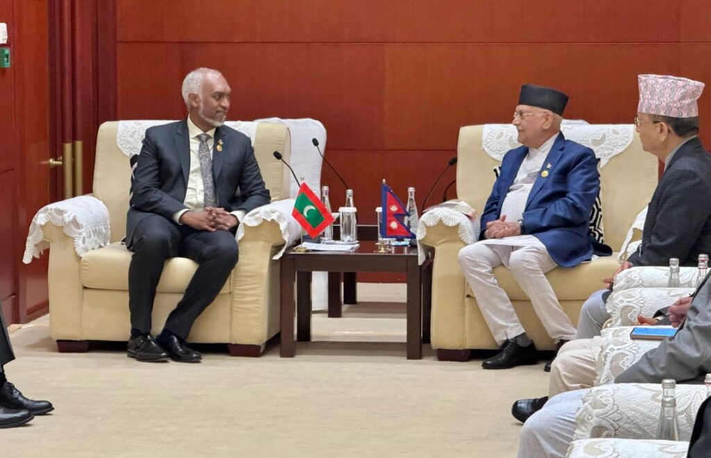 ނޭޕާލުގެ ގާތް ގުޅުމަކީ އަބަދުވެސް އަގުވަޒަންކުރާ ގުޅުމެއް: ރައީސް މުޢިއްޒު