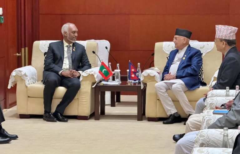ނޭޕާލުގެ ގާތް ގުޅުމަކީ އަބަދުވެސް އަގުވަޒަންކުރާ ގުޅުމެއް: ރައީސް މުޢިއްޒު