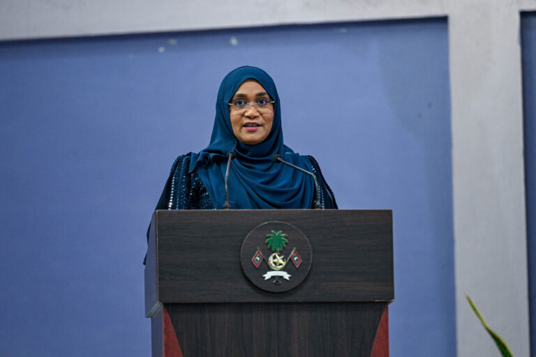 ދުންފަތުގެ ވަބާއިން މުޖުތަމައު ސަލާމަތްކުރުމަށް ވިޔަފާރިވެރިން އިސްނެގުމަށް ފަސްޓް ލޭޑީ ގޮވާލައްވައިފި