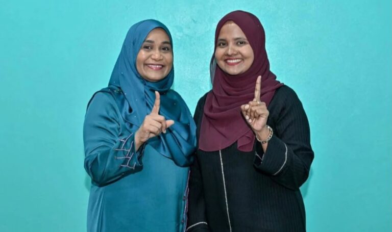 ދ. މީދޫ ކައުންސިލްގެ ރައީސްކަމަށް އިންތިޚާބުވި ޕީއެންސީގެ ސުހާއަށް ރައީސްގެ މަރުޙަބާ