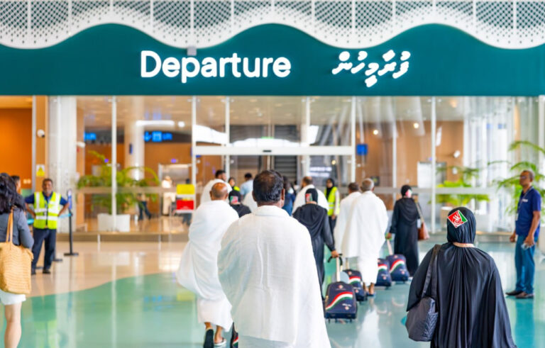 ޙައްޖުވެރިން އައުމާ ދިމާކޮށް އެއާޕޯޓުގެ ބާރު ބޮޑުވާނެތީ ދަތުރުވެރިން ސަމާލުވުމަށް އެދިއްޖެ