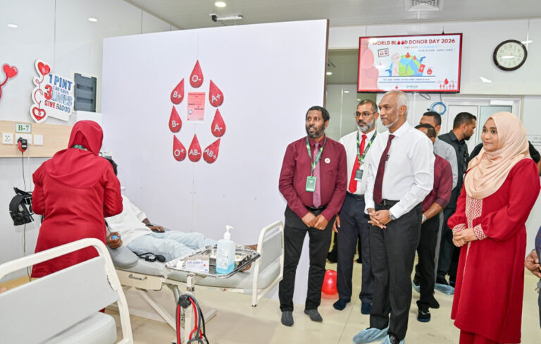 ތެލެސީމިއާ ސެންޓަރަށް ރައީސް ޒިޔާރަތްކުރައްވައިފި