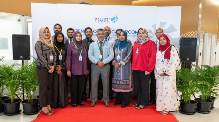 ނަންވިޒިބަލް ޑިސެބިލިޓީސް ހުންނަ ފަސިންޖަރުންނަށް ވީއައިއޭގައި ކާމް ރޫމެއް ހުޅުވައިފި