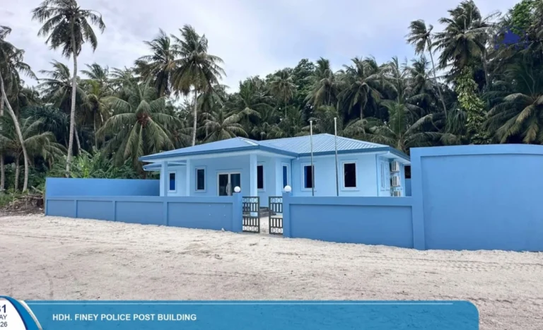 ފިނޭ ފުލުހުންގެ މަރުކަޒުގެ އަމަލީ މަސައްކަތް ނިންމާލައިފި