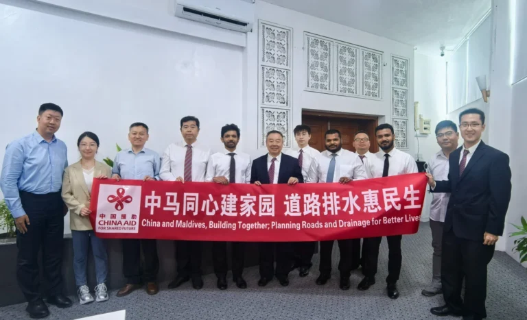މާލޭގެ މަގުތަކުގެ ޑިޒައިން މަސައްކަތް ފެށުމަށް ޗައިނާގެ ޓީމެއް ރާއްޖެ އަތުވެއްޖެ