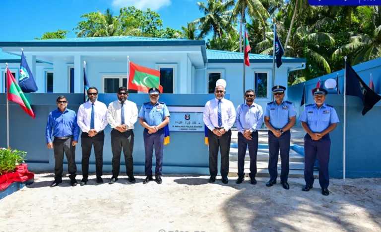 މާޅޮހު ފުލުހުންގެ މަރުކަޒު ރަސްމީކޮށް ހުޅުވައިފި