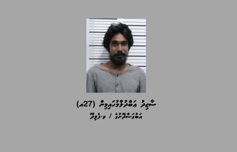 މަސްތުވާތަކެތީގެ ވިޔަފާރިކުރާ ކަމުގެ ތުހުމަތުގައި މާލެއިން މީހަކު ހައްޔަރުކޮށްފި