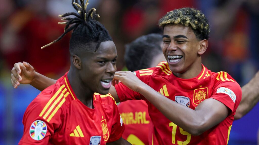 Skysports nico williams lamine yamal