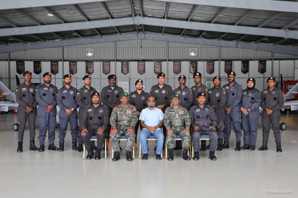 ދިފާޢީ ވަޒީރު އެމްއެންޑީއެފް ސަދަން އޭރިއާގެ ގަން އެއާ ސްޓޭޝަންގެ މަސައްކަތްތައް ބައްލަވާލައްވައިފި