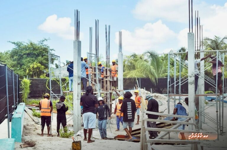 ގެމަނަފުށީގައި އިމާރާތްކުރާ މިސްކިތުގެ މަސައްކަތް ހުއްޓުމެއްނެތި ކުރިއަށްދާކަން އާރްޑީސީން ހާމަކޮށްފި