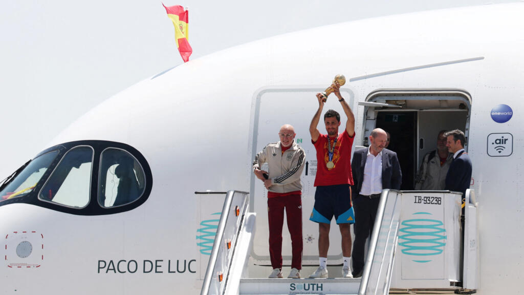 2026 07 20T135933Z 1458138166 RC2PHMA5BIO6 RTRMADP 3 SOCCER WORLDCUP ESP MADRID ARRIVAL