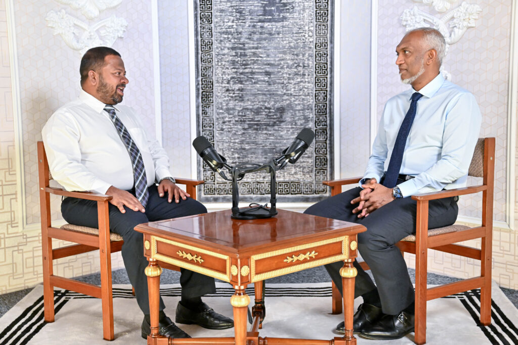 އަމާޒަކީ މާލެއަށް މީހުން ތޮއްޖެހޭ ސަބަބުތައް ނައްތާލައި ދެމެހެއްޓެނިވި ސަރަހައްދީ ތަރައްގީ ގެނައުން: ރައީސް