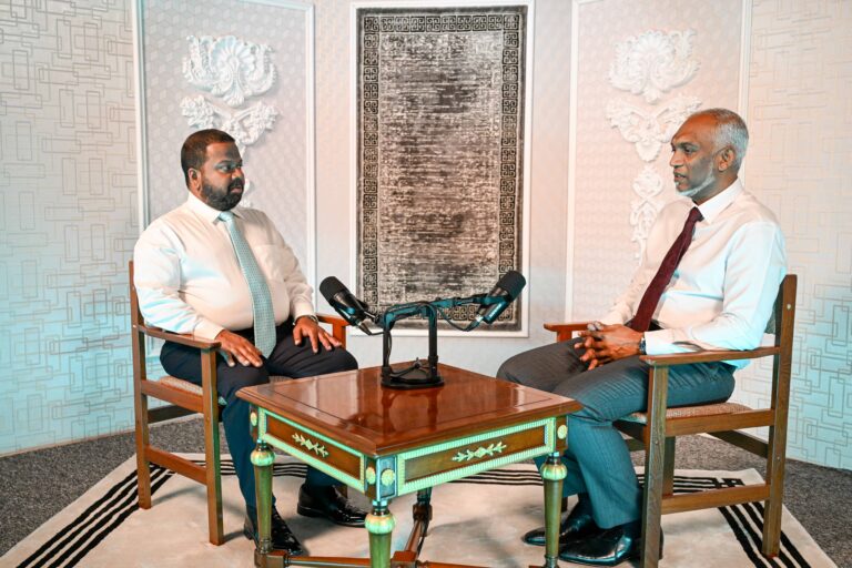 ޒުވާނުން ބާރުވެރިކުރުވުމަކީ ސަރުކާރުން އެންމެ ބޮޑު އިސްކަމެއްދެއްވާ އެއް ދާއިރާ: ރައީސް