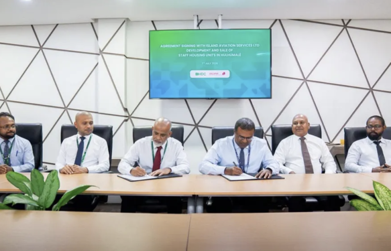 އައިލެންޑް އޭވިއޭޝަންގެ މުވައްޒަފުންނަށް ހާއްސަކޮށް ފްލެޓް އެޅުމަށް ބިން ހަވާލުކޮށްފި