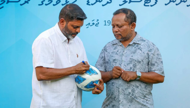 މަރާމާތަށްފަހު މާފަންނު ފުޓްސަލް ދަނޑު ހުޅުވައިފި