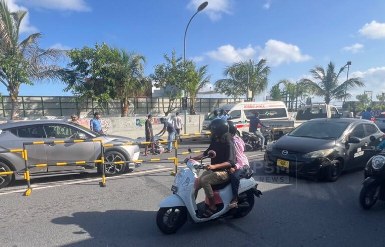 މާލޭގައި ހިނގި ނުރައްކާތެރި އެކްސިޑެންޓެއްގައި މީހަކު ނިޔާވެއްޖެ