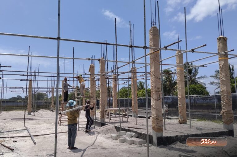 ގައްދޫ ފިޓްނަސް އެންޑް ރެކްރިއޭޝަން ސެންޓަރުގެ މަސައްކަތް ފަށައިފި