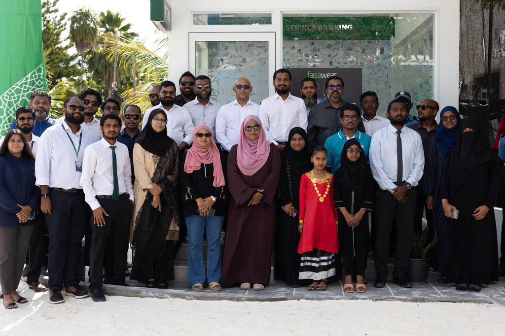 MIB has officially launched ATM in B. Atoll Kendhoo