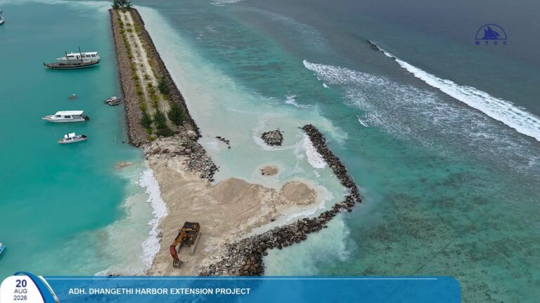 ދަނގެތީ ބަނދަރު ތަރައްޤީކުރުމުގެ މަޝްރޫޢުގެ އަމަލީ މަސައްކަތްތައް ބާރުސްޕީޑުގައި ކުރިއަށްދަނީ