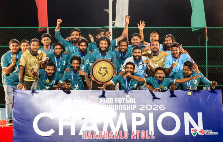އެފްއޭއެމް ފުޓްސަލް އެޓޯލް ޗެމްޕިއަންޝިޕް: ހދ.ގެ ޗެމްޕިއަންކަން ހަނިމާދުއަށް