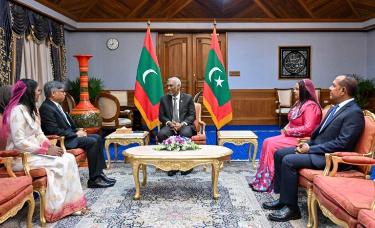 ސާކްގެ ސެކްރެޓަރީ ޖެނެރަލް، ރައީސް މުއިއްޒުގެ އަރިހަށް ވަދާއީ ޒިޔާރަތެއް ކުރައްވައިފި