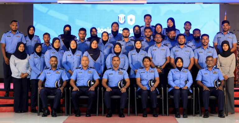 ކޮލެޖު އޮފް ޕޮލިސިންގެ 2 ކޯހަކުން 54 ފުލުހުން ދަސްވެނިވެއްޖެ