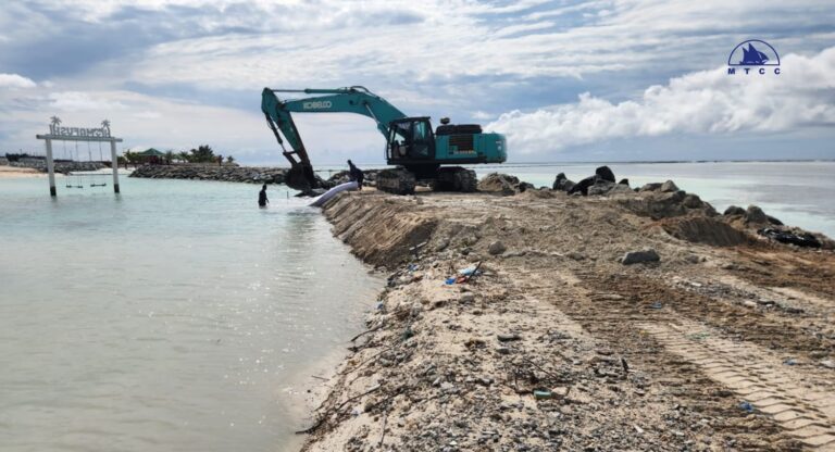 ހިއްމަފުށީ ގިރާ ސަރަހައްދު ހިމާޔަތްކުރުމުގެ މަސައްކަތް ބާރަށް ކުރިއަށް