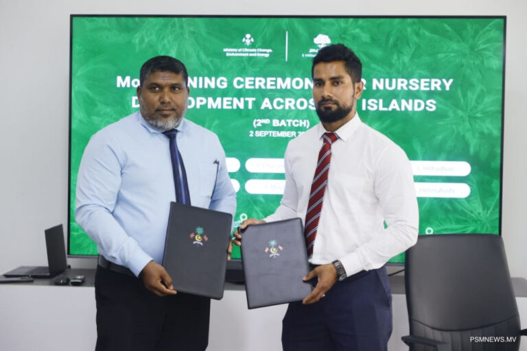ނާސަރީ އެޅުމަށް އިތުރު 10 ރަށަކަށް އެހީ ދީފި