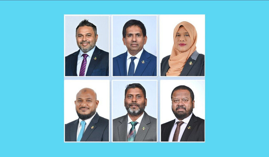 ނިމާލާއި އަސްމާ ކަޓައި، ޕީއެންސީއަށް 6 ނައިބު ރައީސުން އިންތިޚާބުކޮށްފި