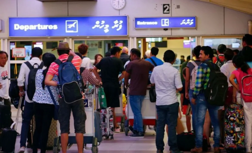 velana airport arrival