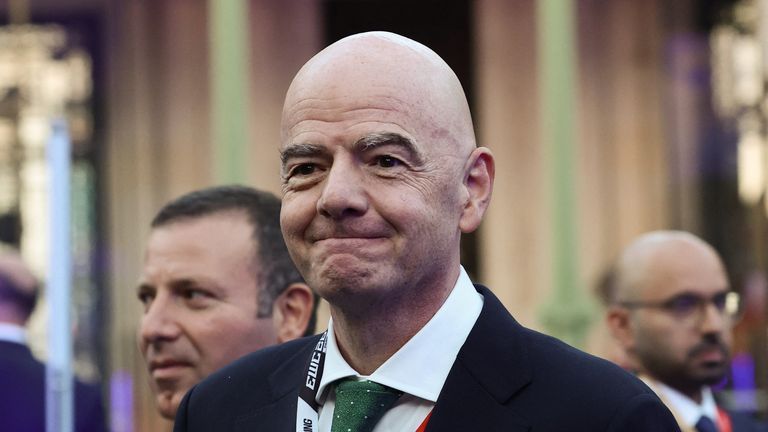 Skynews infantino fifa