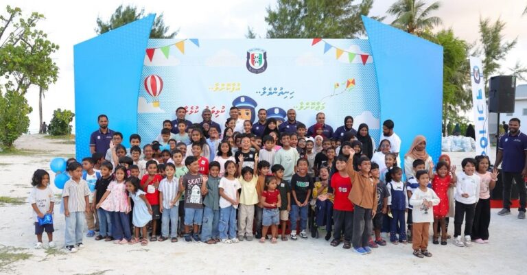 ހުޅުމާލެ ޕޮލިސް ކޮމާންޑުން ކުޑަކުދިންގެ ހަވީރެއް ބާއްވައިފި