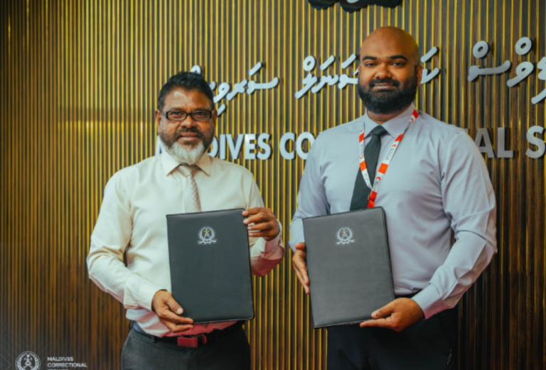 ކަރެކްޝަނާއި ރެޑްކްރެސެންޓުގެ ތަމްރީނު އެއްބަސްވުމެއްގައި ސޮއިކޮށްފި